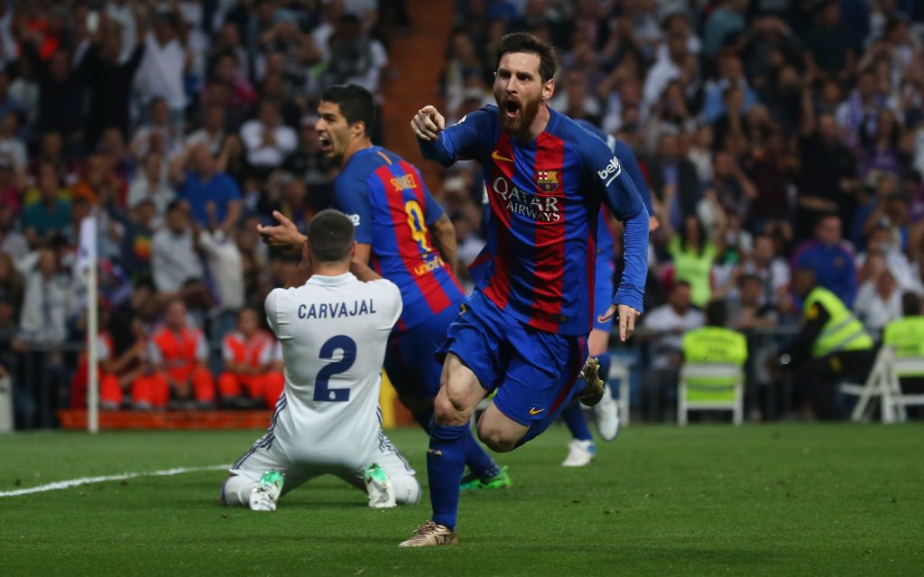 Messi cũng từng ghi 5 bàn thắng trong 1 trận đấu ở Champions League